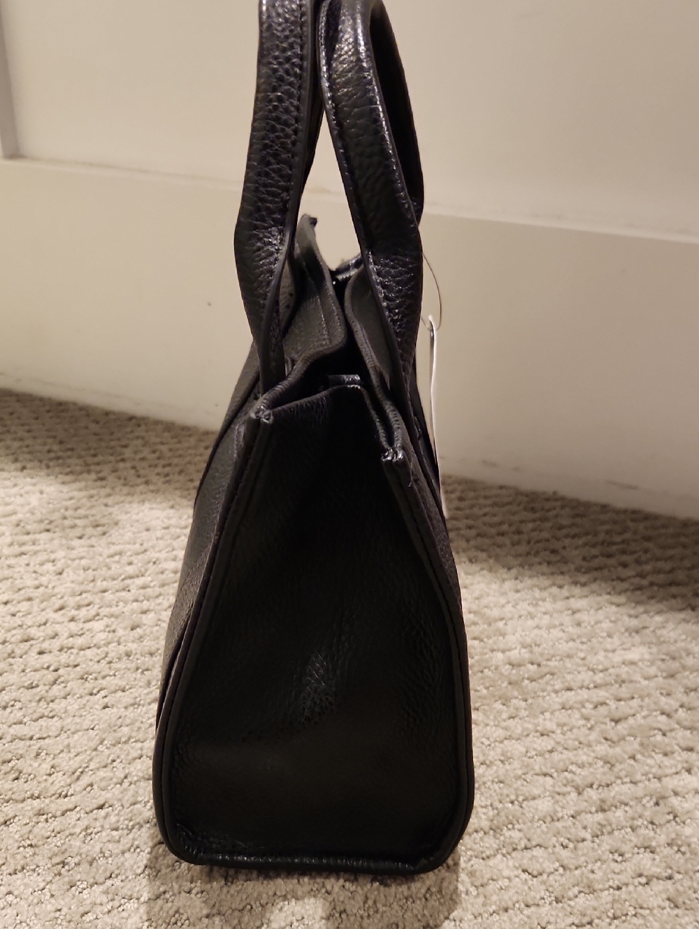 NEW Warner Bros. Black 'The Deathly Hallows' Mini Tote. Tags Attached - Picture 5 of 9